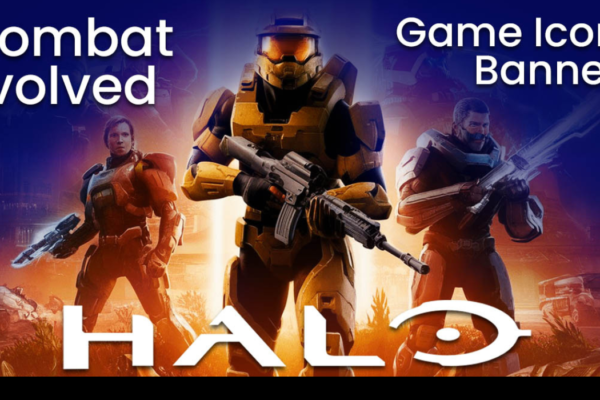 Halo (2003) Game Icons Banners